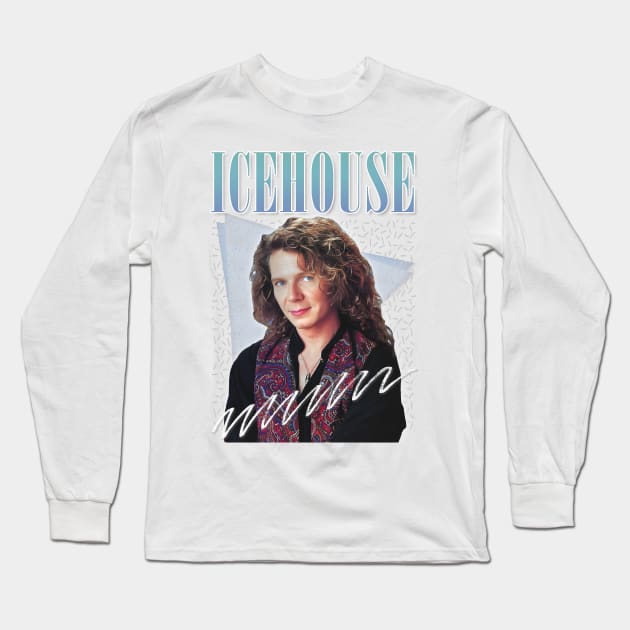 Icehouse - Vintage Look Fan Art Design Long Sleeve T-Shirt by DankFutura